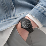Khaki Field Titanium Automatico Nero-Orologi-HAMILTON-Gioielleria Granarelli