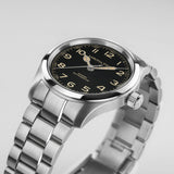 Khaki Field Murph Automatico Nero Acciaio 38mm-Orologi-HAMILTON-Gioielleria Granarelli