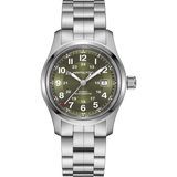 Khaki Field Automatico Verde Acciaio 42 mm