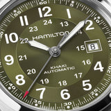 Khaki Field Automatico Verde Acciaio 42 mm