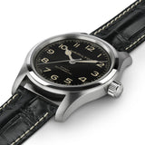 Khaki Field Murph Automatico Nero 42 mm Set doppio cinturino