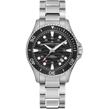Khaki Navy Scuba Automatic Black Steel 40 mm
