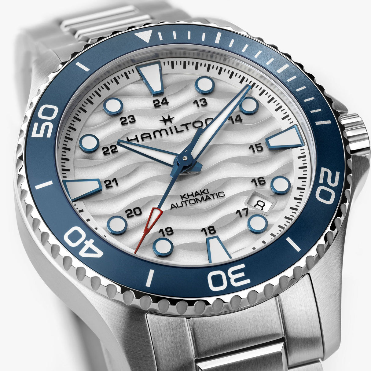 Khaki Navy Scuba Auto 40mm - Bianco