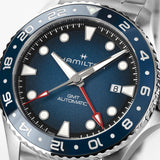 Khaki Navy Scuba Automatico GMT Blu Acciaio 43mm