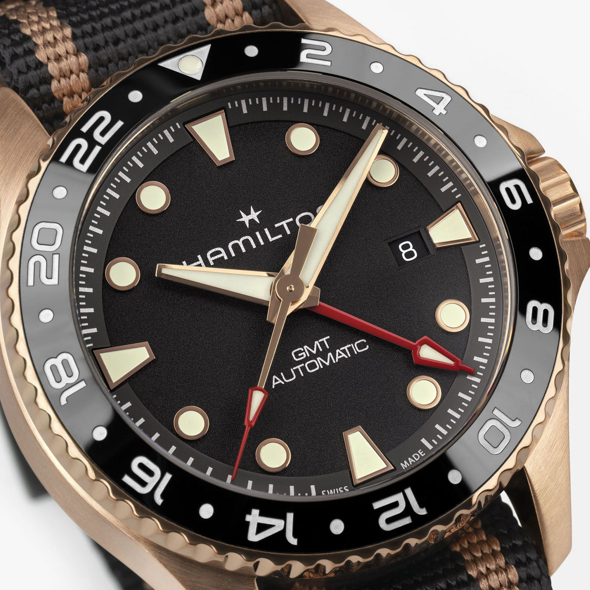 Khaki Navy Scuba GMT Automatico Bronzo 43mm