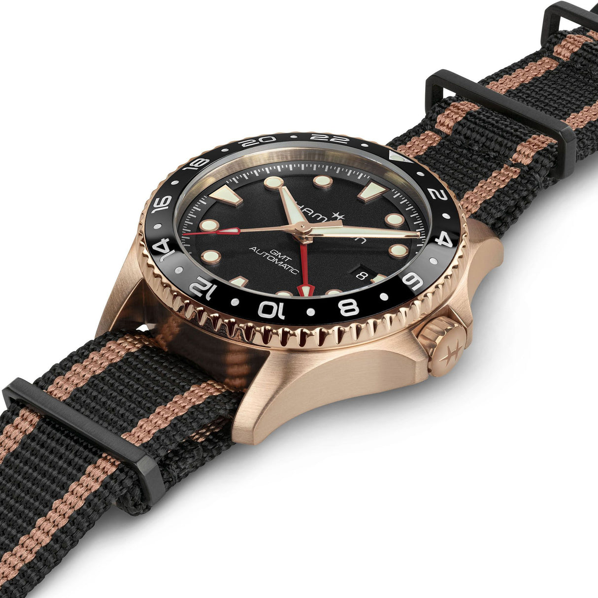 Khaki Navy Scuba GMT Automatico Bronzo 43mm