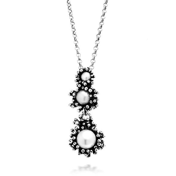 Collana pendente anemone