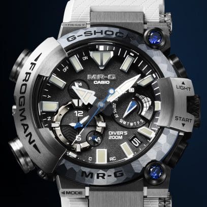 G-Shock Frogman Bianco MRG-BF1000EB-1A Ed. limitata mondo: 800 pezzi