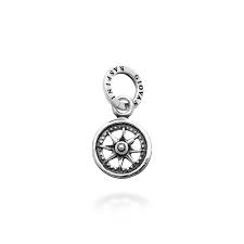 Charm Rosa dei Venti - Argento 925