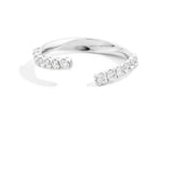 Anello ReCarlo Fedina con Diamanti in Oro Bianco