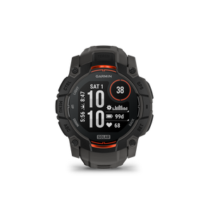 Instinct 3 – 50 mm, Solar Black-Orologi-GARMIN-Gioielleria Granarelli