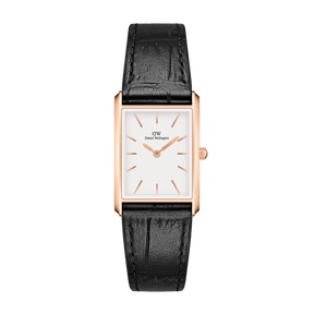 Bound Black Crocodile Rose Gold-Orologi-DANIEL WELLINGTON-Gioielleria Granarelli