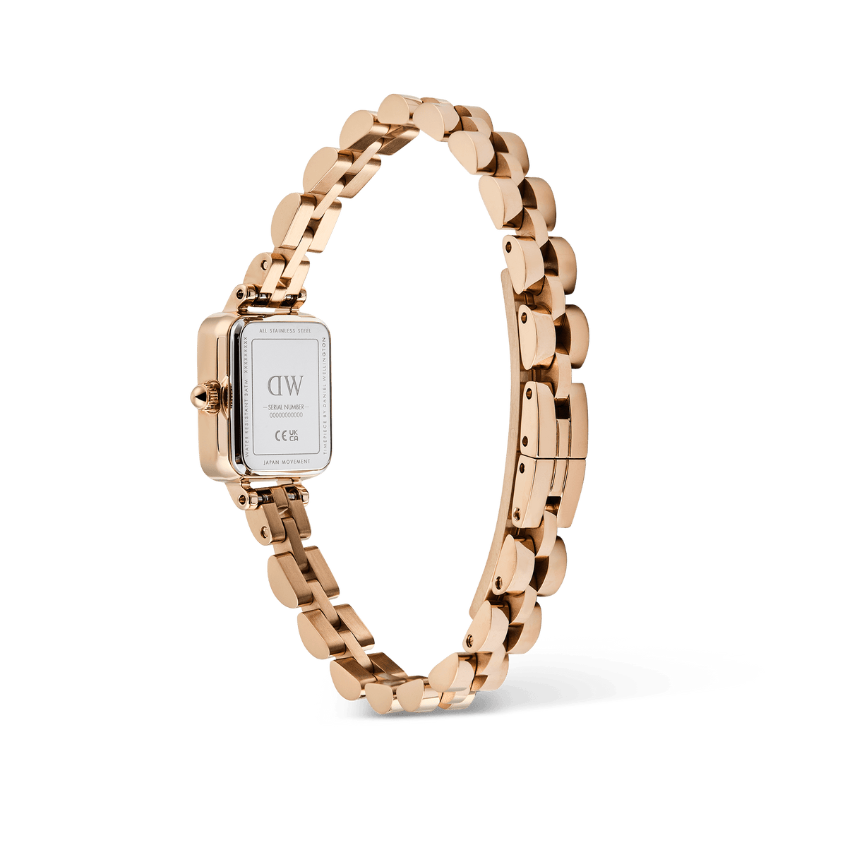 Quadro Mini Arch 3-link White Rose Gold