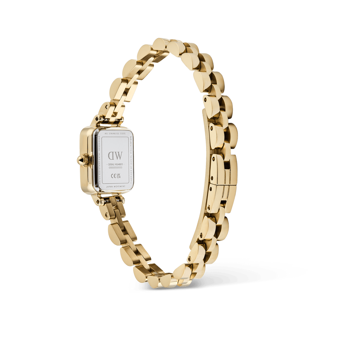 Quadro Mini Arch 3-link White Gold