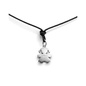 Ciondolo I Tesorini Bimba Oro Bianco-Girocolli-LE BEBE'-Gioielleria Granarelli