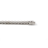 Bracciale Tennis Oro Bianco Diamanti 3.01kt