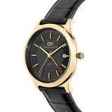 Pathfinder GMT Black-Croc Black Gold 39mm