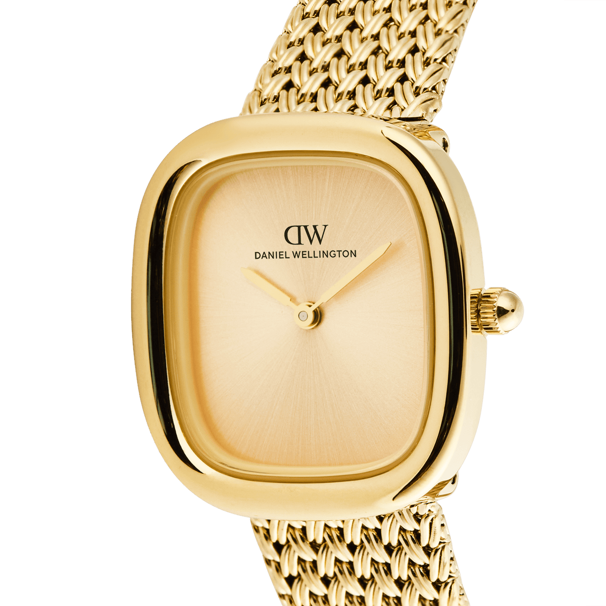 Margot Braided Mesh Unitone Gold 24mm