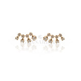 Orecchino chic in Oro bianco e Diamanti