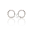 Orecchini Cerchi Diamanti 1.00kt In Oro Bianco-Orecchini-CRIVELLI-Gioielleria Granarelli