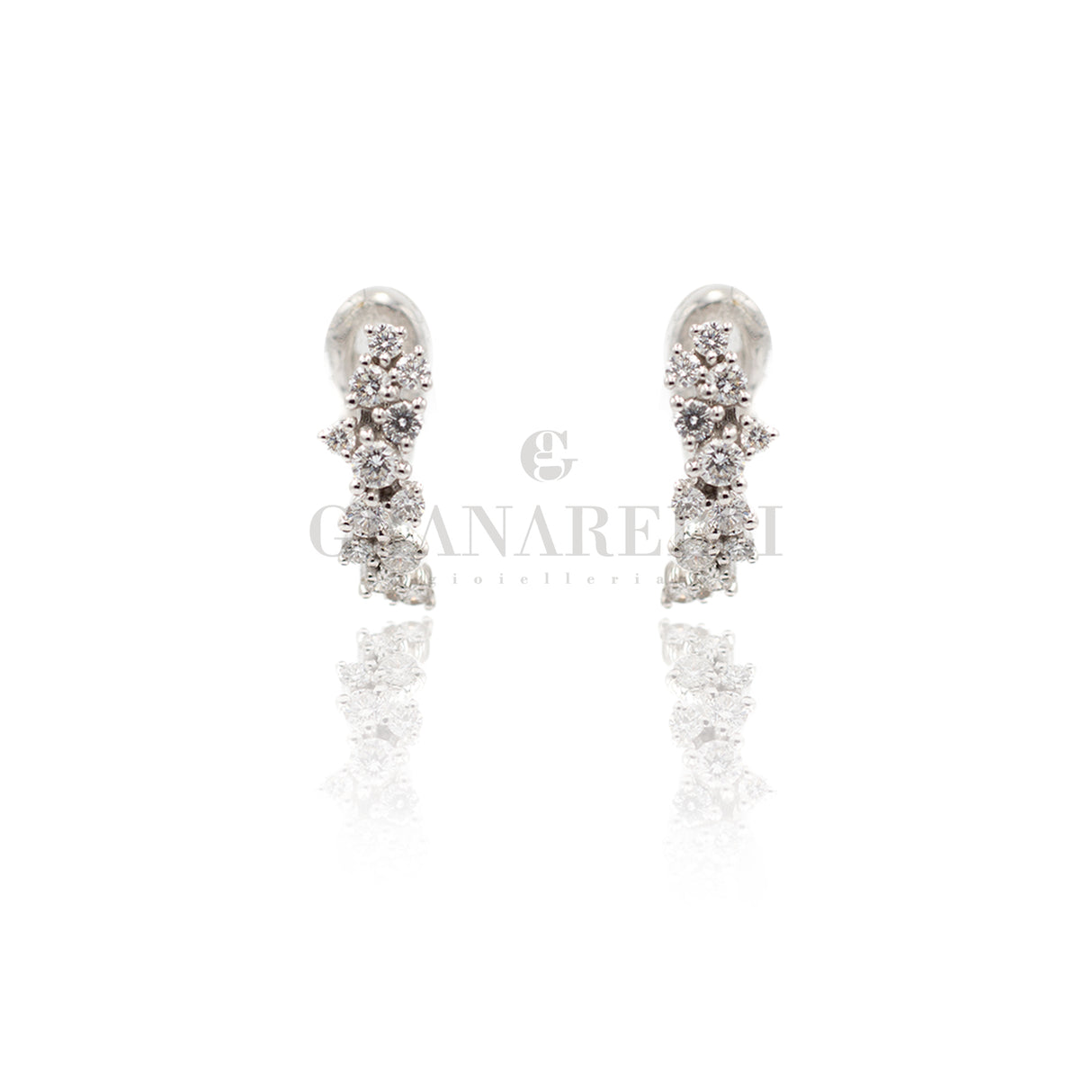 Boccole Boccole Cerchietto in white gold and bright