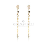 Orecchini con Diamanti e Oro Giallo