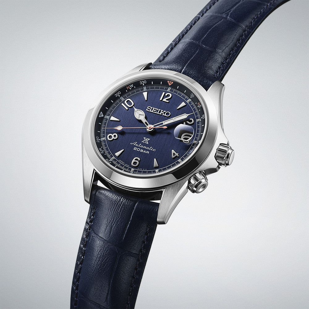Prospex Alpinist Automatico Blu Pelle 39mm Edizione Limitata