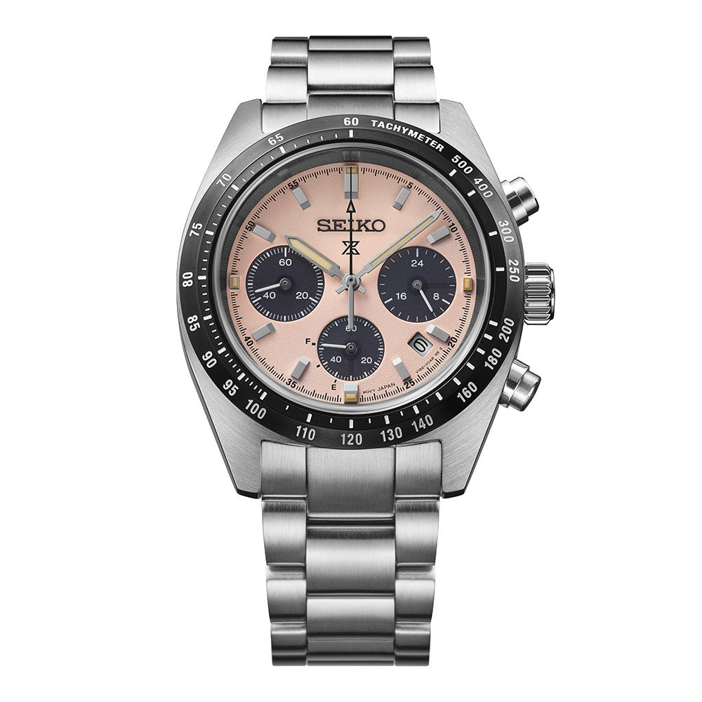 Prospex Speedtimer Solare Acciaio Rosa 39mm