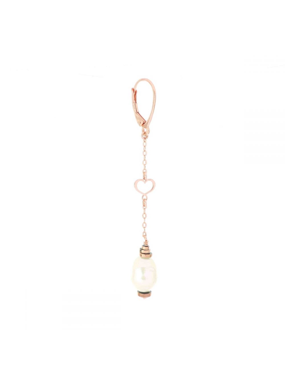 Orecchino Monachella Perla e Cuore