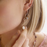 Orecchino Monachella Perla e Cuore