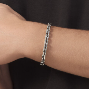 Bracciale Maglia Ottagono cm. 21