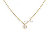 Girocollo Punto Luce Diamante 0.25kt Oro Giallo-RECARLO-p01px001/g026-45-Gioielleria Granarelli