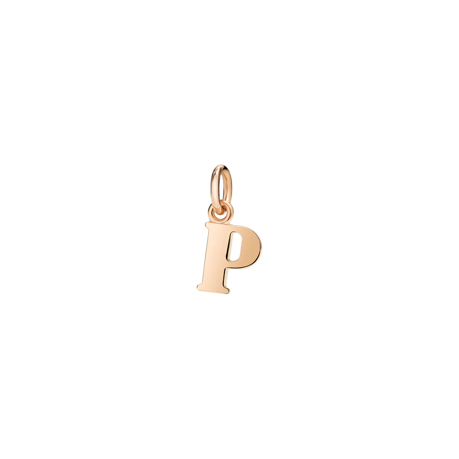 Charm Dodo Lettera P piccola