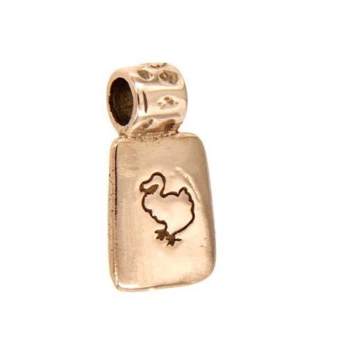Charm DoDo Piastrina oro rosa
