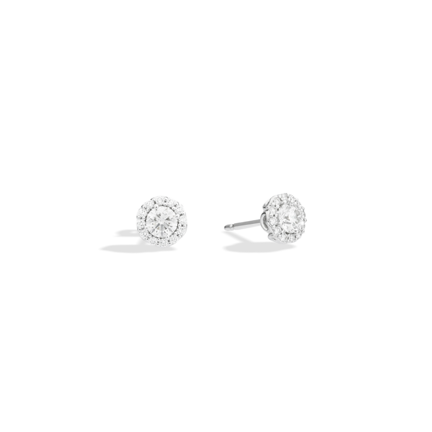 Luce point earrings Illusion Recarlo 0.41