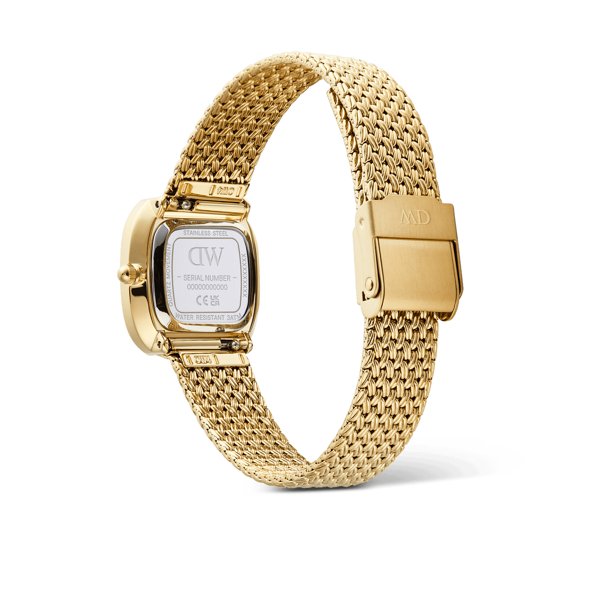 Margot Braided Mesh Unitone Gold 24mm