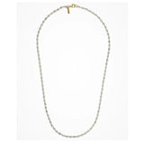 Collana in Argento e Oro Giallo Rice