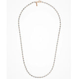 Collana in Argento e Oro Rosa Rice