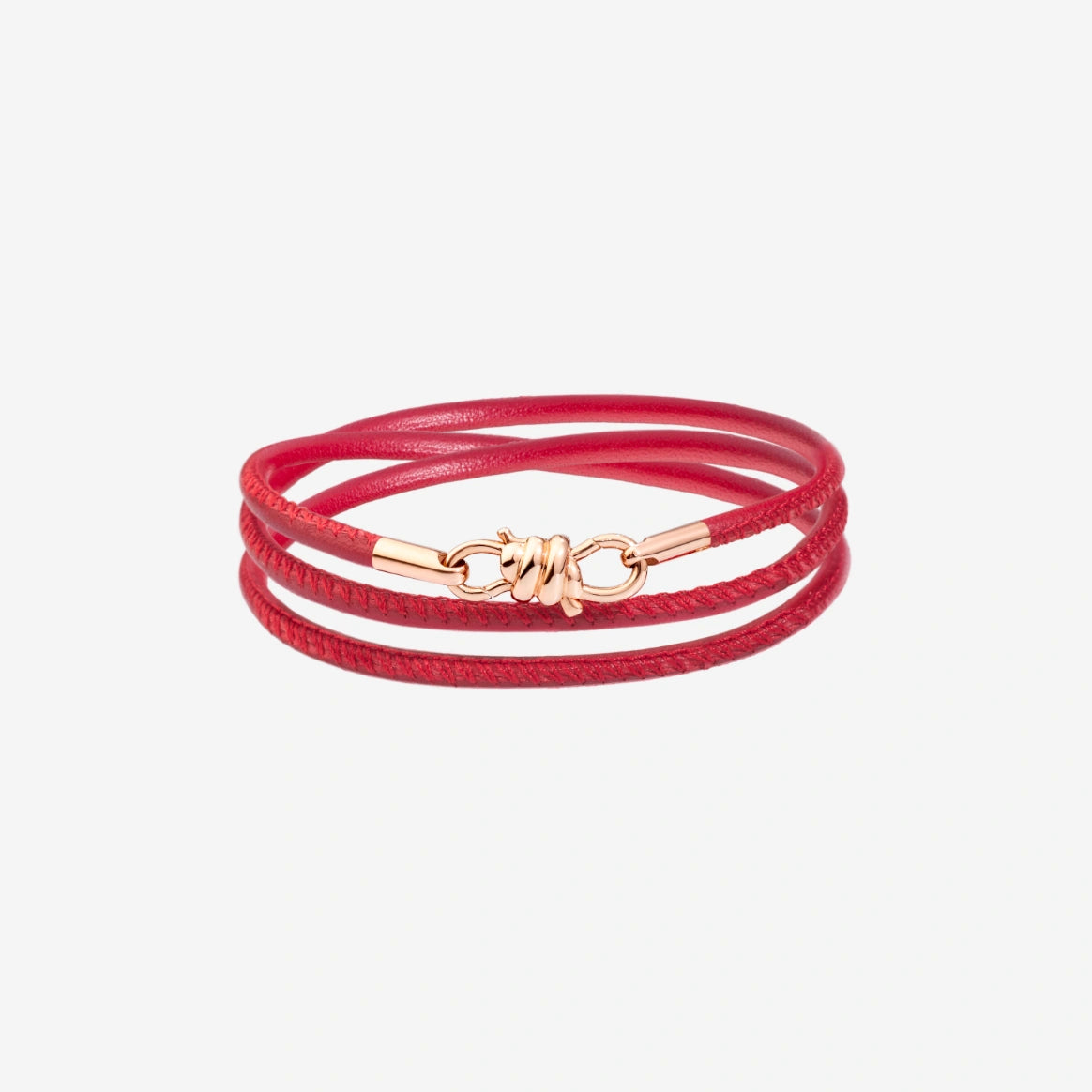 Bracciale Dodo Nodo Pelle Bordeaux