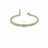 Bracciale Rigido oro giallo Diamante 0.50 ct
