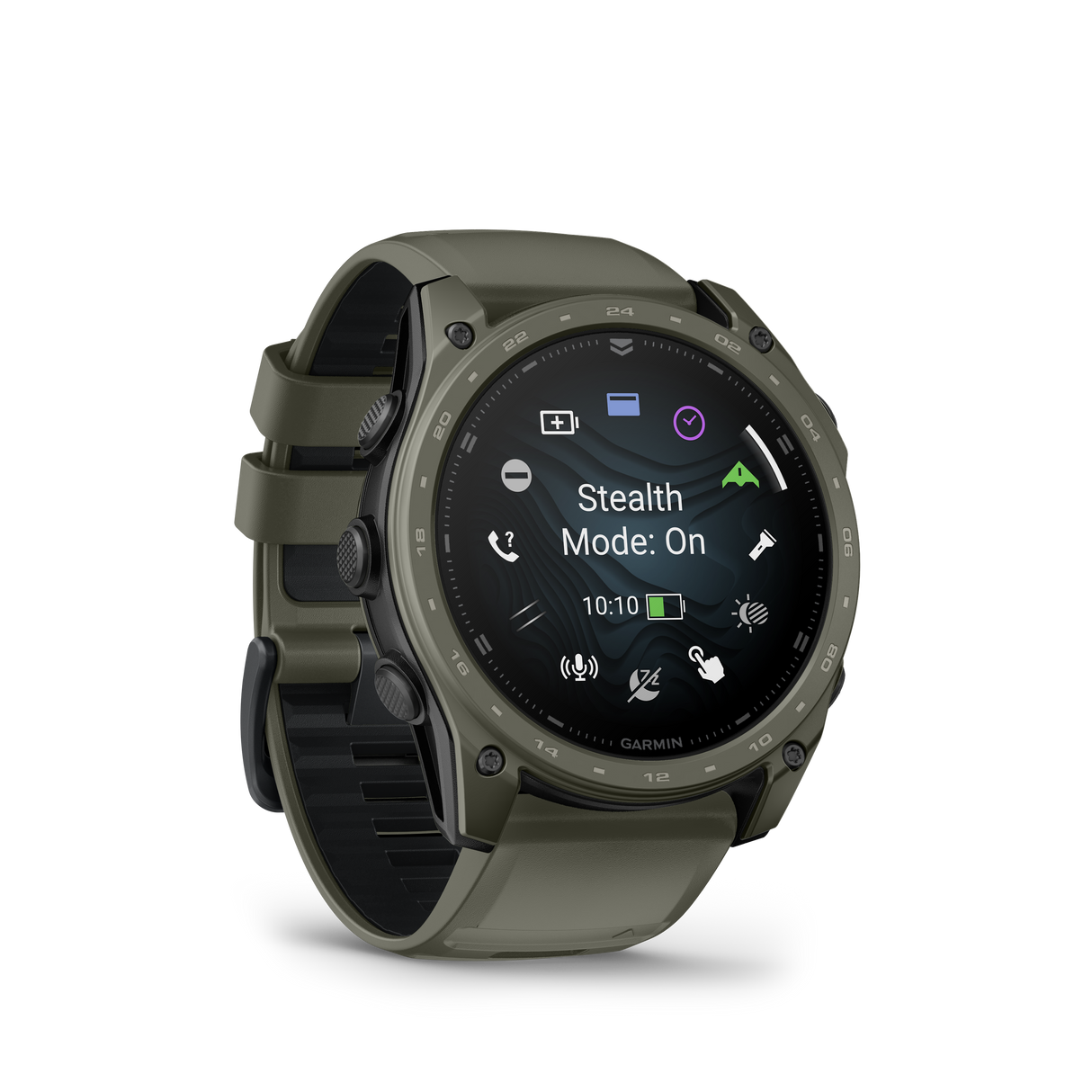 tactix® 8 - 51 mm, AMOLED, rivestimento Cerakote® - Olive Drab