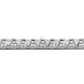Bracciale Tennis Oro Bianco Diamanti 7.15kt-Bracciali-GRANARELLI-Gioielleria Granarelli
