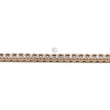 Bracciale Tennis Oro Rosa Diamanti 1.57kt-Bracciali-GRANARELLI-Gioielleria Granarelli