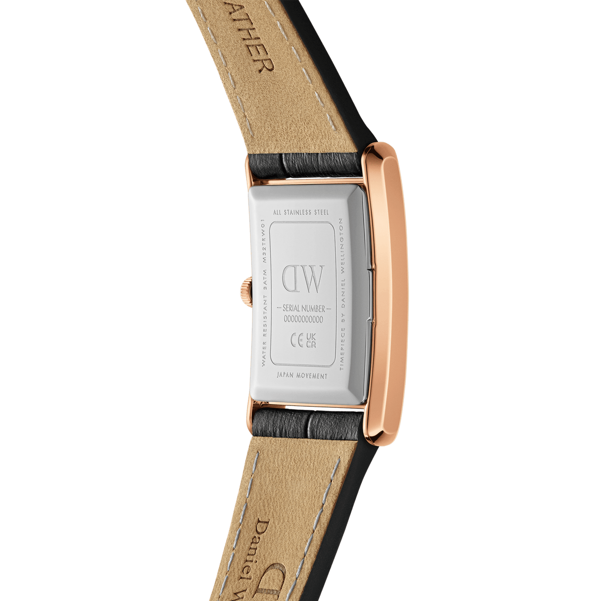 Bound Black Crocodile Rose Gold-Orologi-DANIEL WELLINGTON-Gioielleria Granarelli
