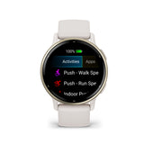 vívoactive® 5 Cream gold & Ivory con cinturino in silicone-Orologi-GARMIN-Gioielleria Granarelli