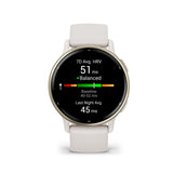 vívoactive® 5 Cream gold & Ivory con cinturino in silicone-Orologi-GARMIN-Gioielleria Granarelli