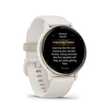 vívoactive® 5 Cream gold & Ivory con cinturino in silicone-Orologi-GARMIN-Gioielleria Granarelli