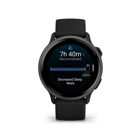 vívoactive® 6 Slate con cinturino nero-Orologi-GARMIN-Gioielleria Granarelli