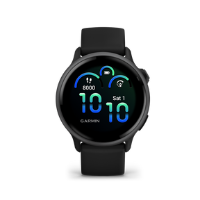 vívoactive® 6 Slate con cinturino nero-Orologi-GARMIN-Gioielleria Granarelli