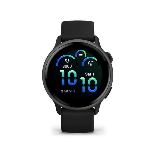 vívoactive® 6 Slate con cinturino nero-Orologi-GARMIN-Gioielleria Granarelli